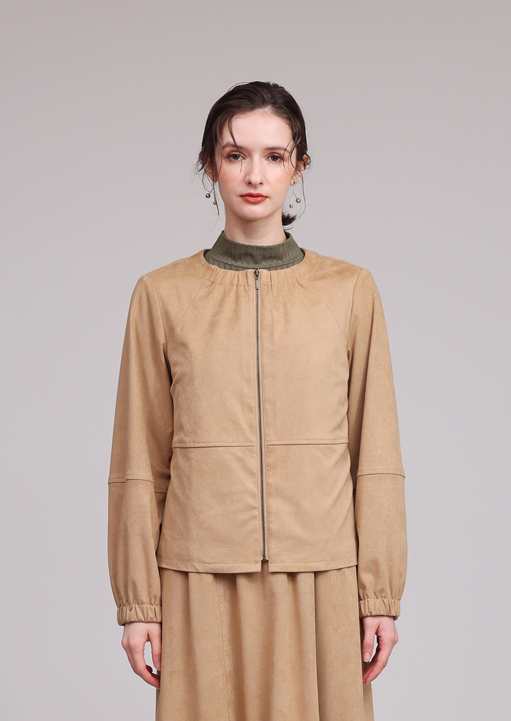 ノーカラージャケット351-2040 – ECHO INTERNATIONAL ノーカラージャケット351-2040 – ECHO INTERNATIONAL