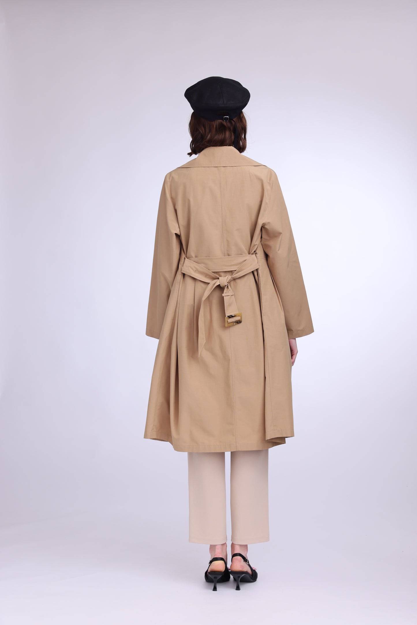 タフタ トレンチコート 353-1037