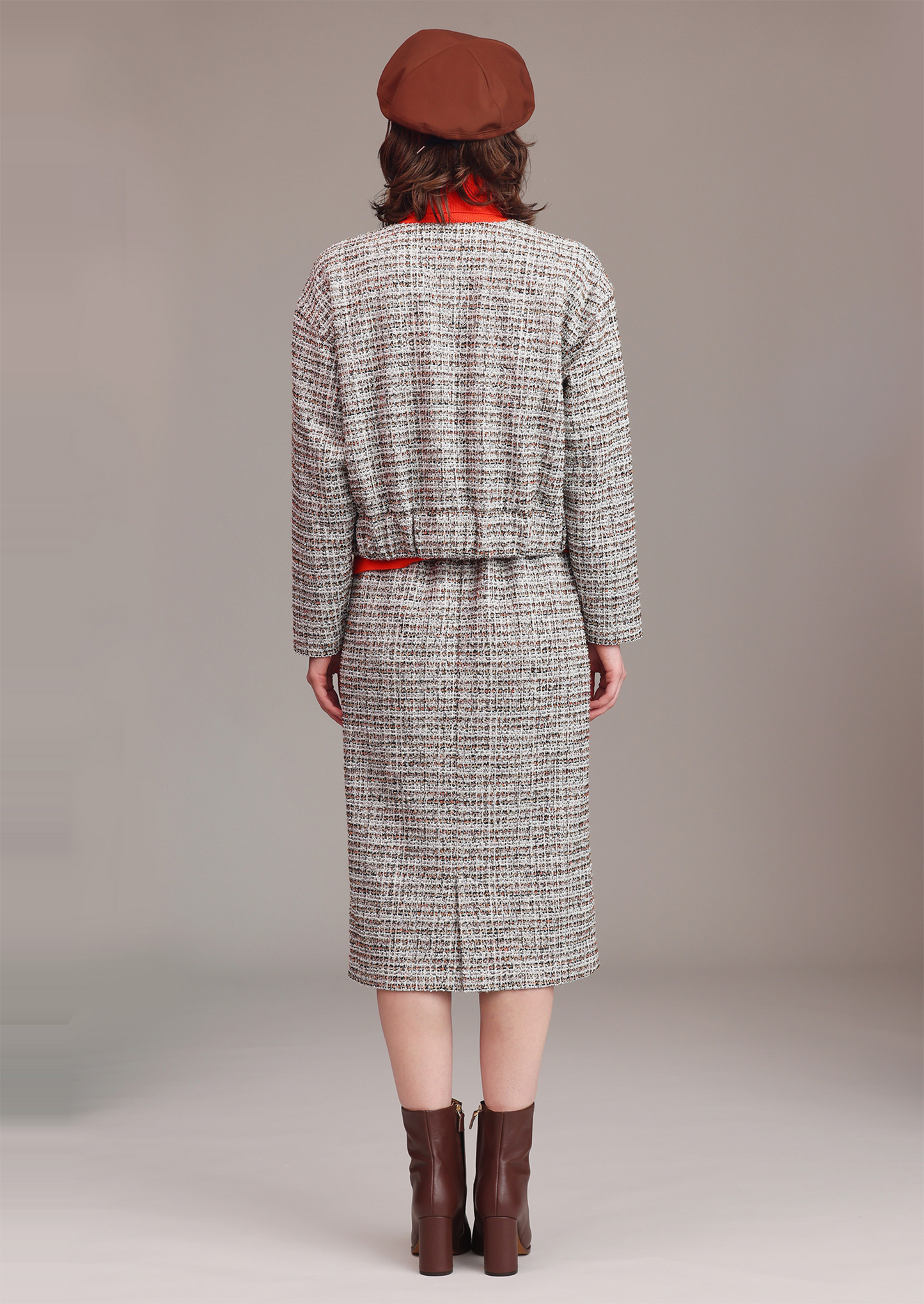 ノーカラージャケット 351-4140