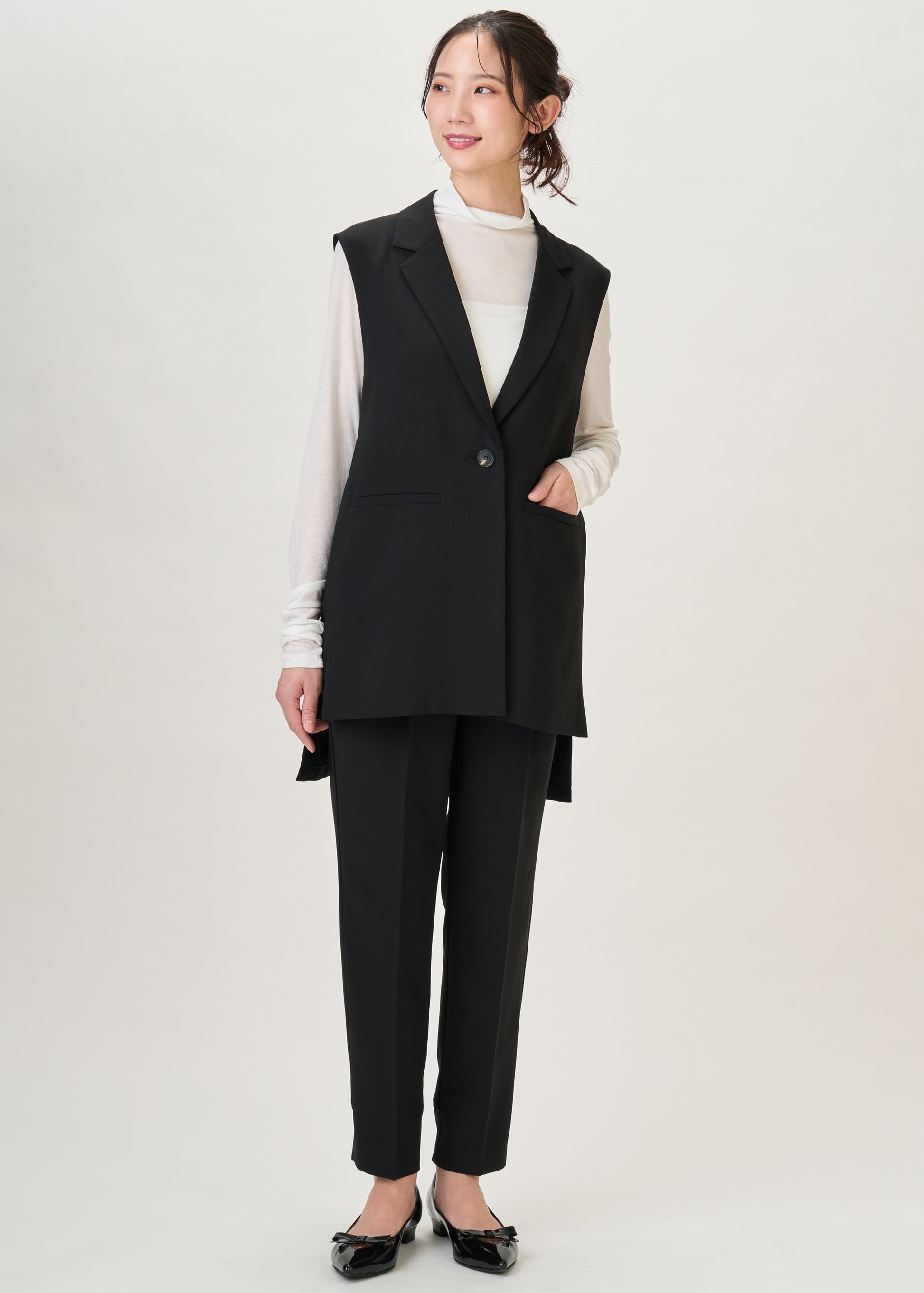 model：H160cm　size：M