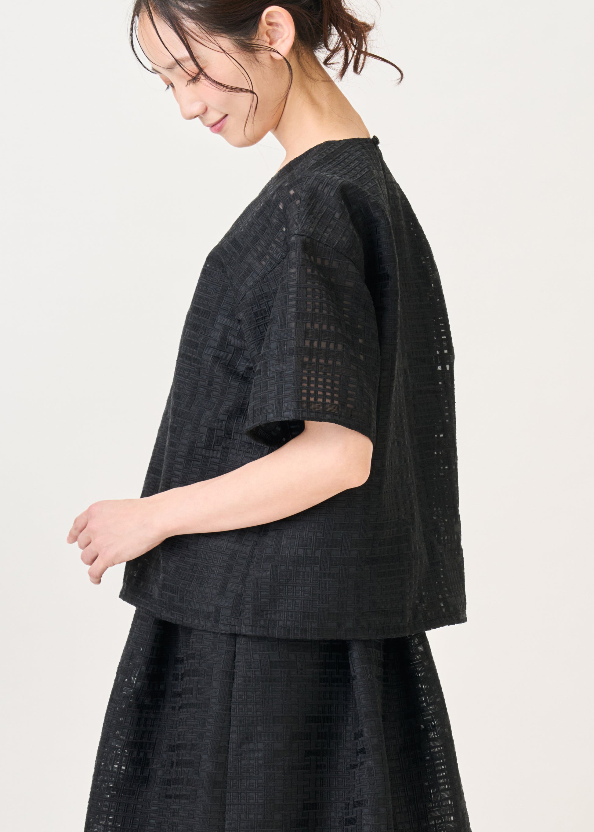 model：H160cm　size：M