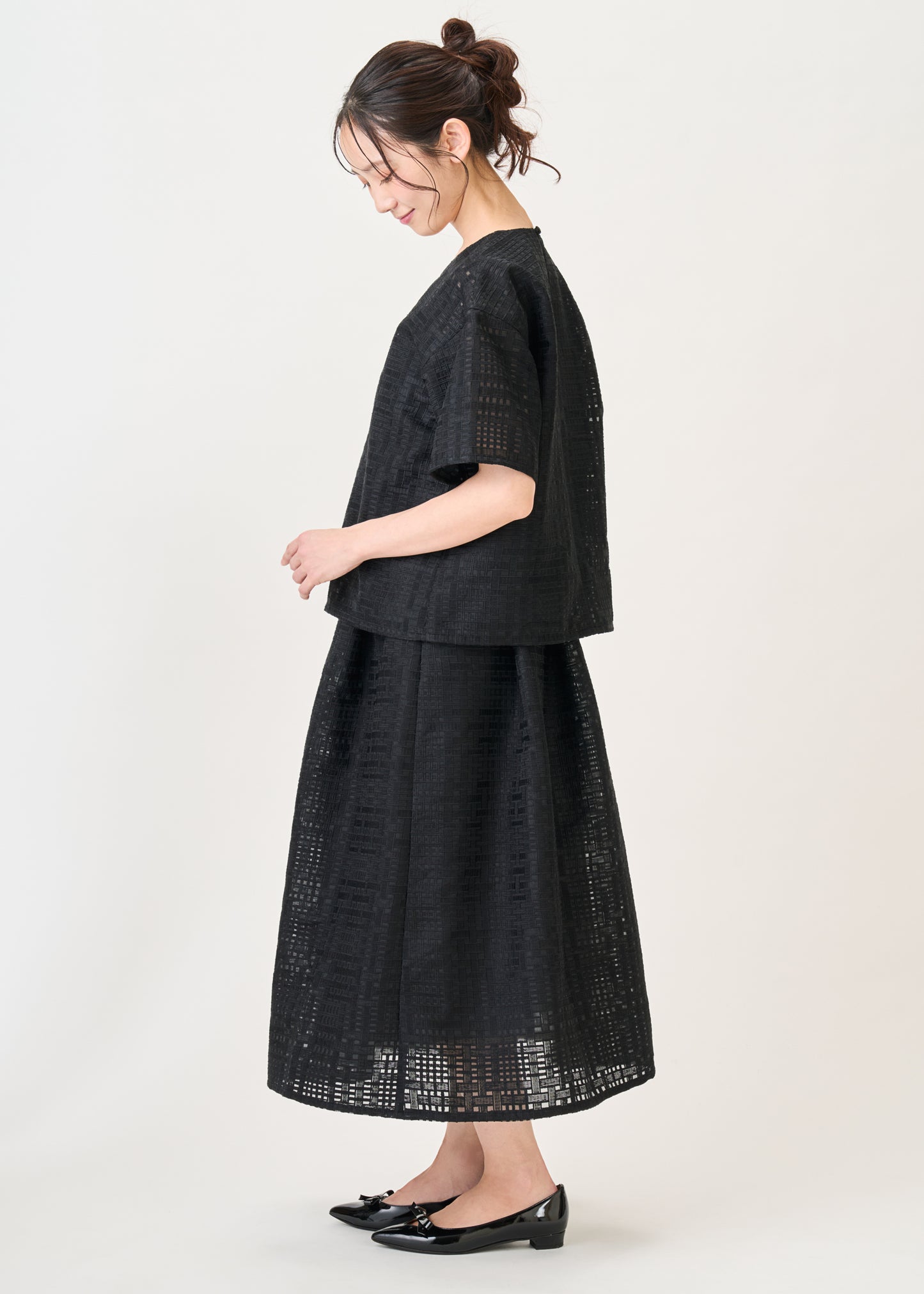 model：H160cm　size：M