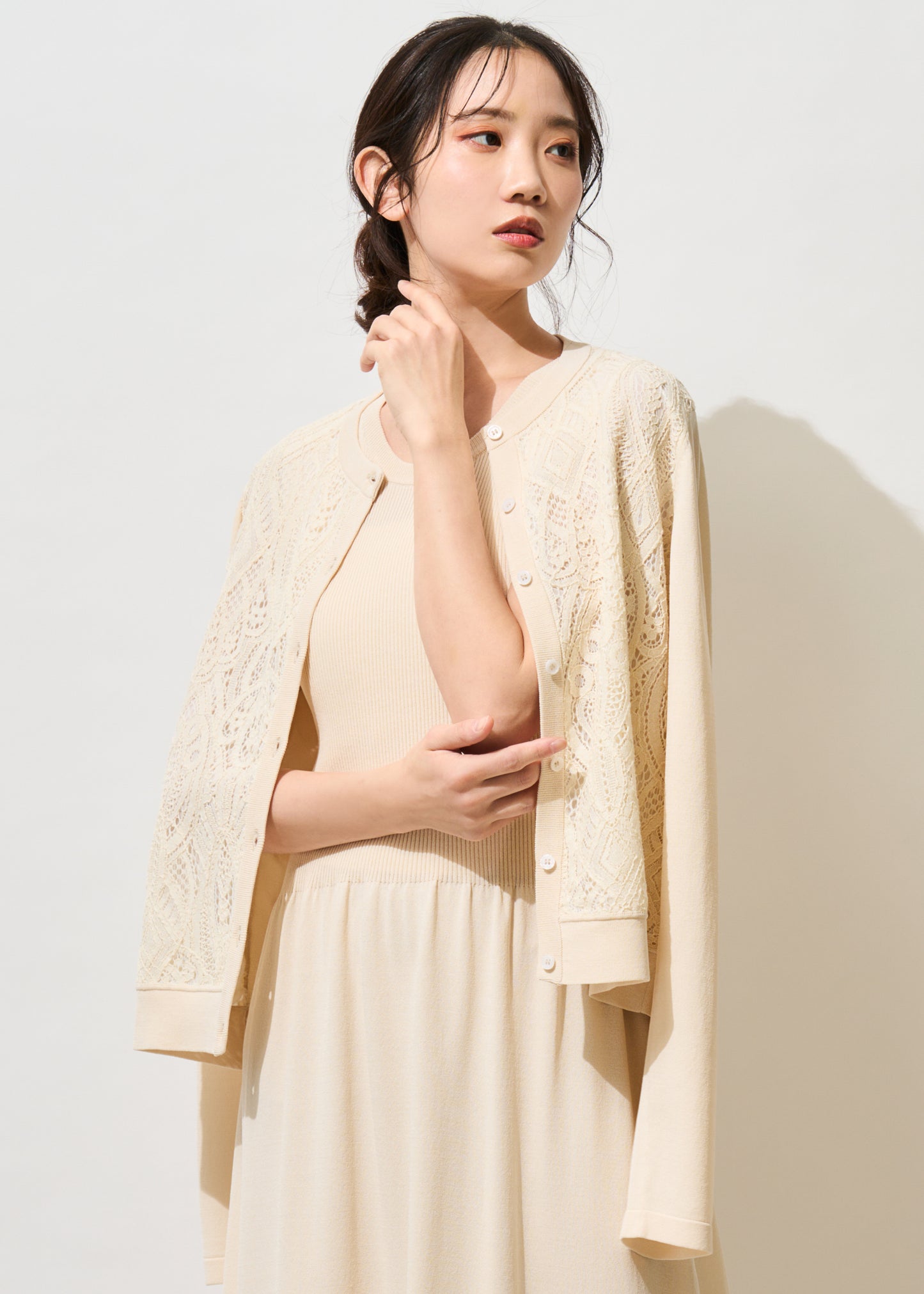 model：H160cm　size：M
