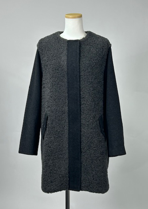 ノーカラーコート 751-4534