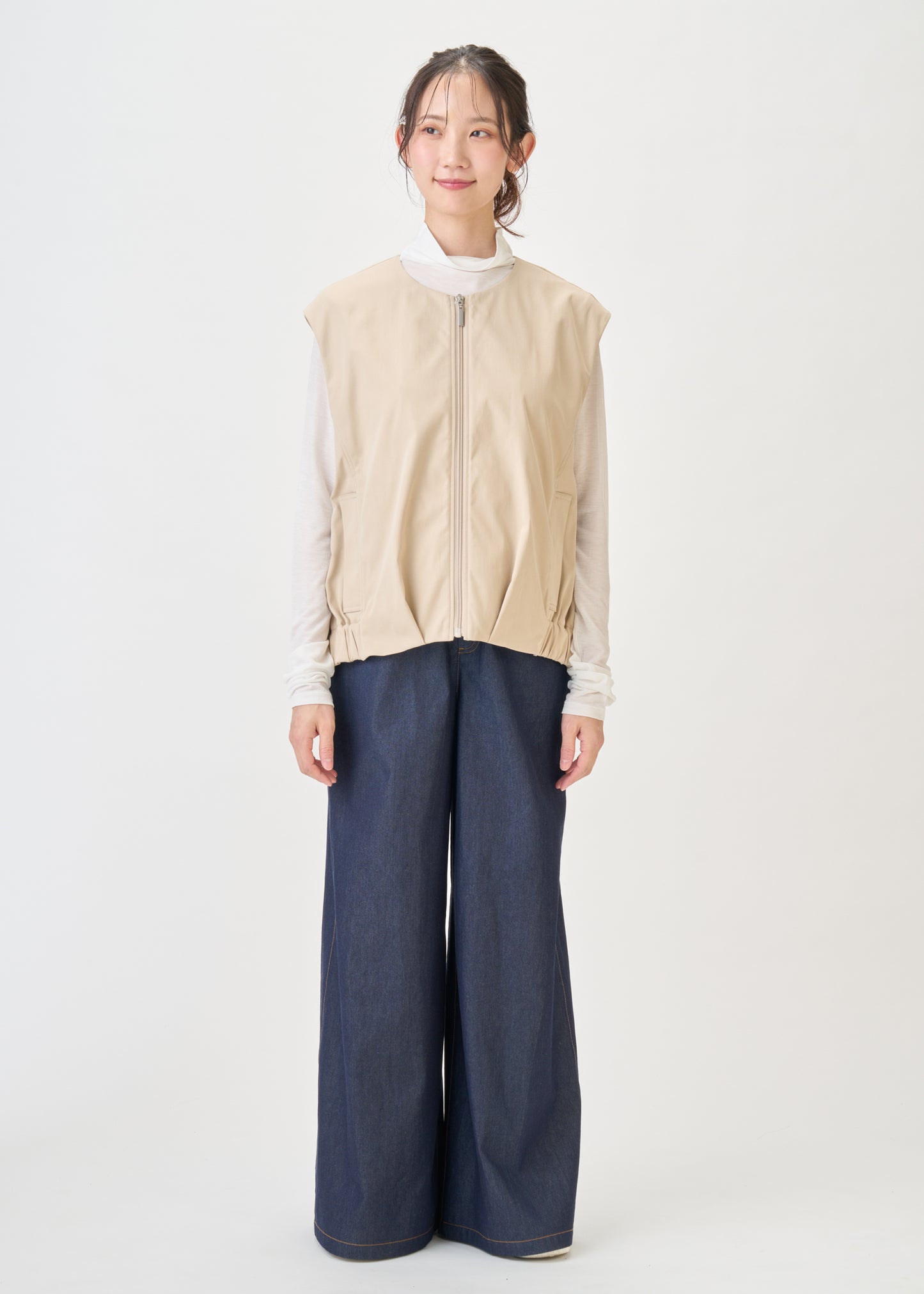 model：H160cm　size：M