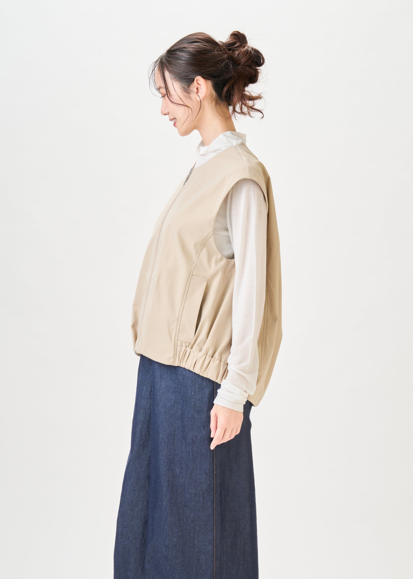model：H160cm　size：M
