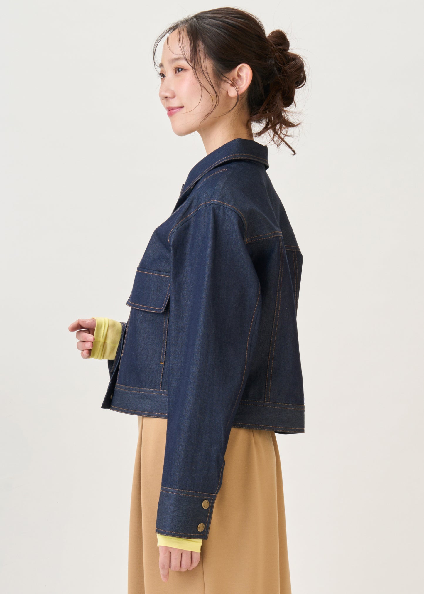 model：H160cm　size：M