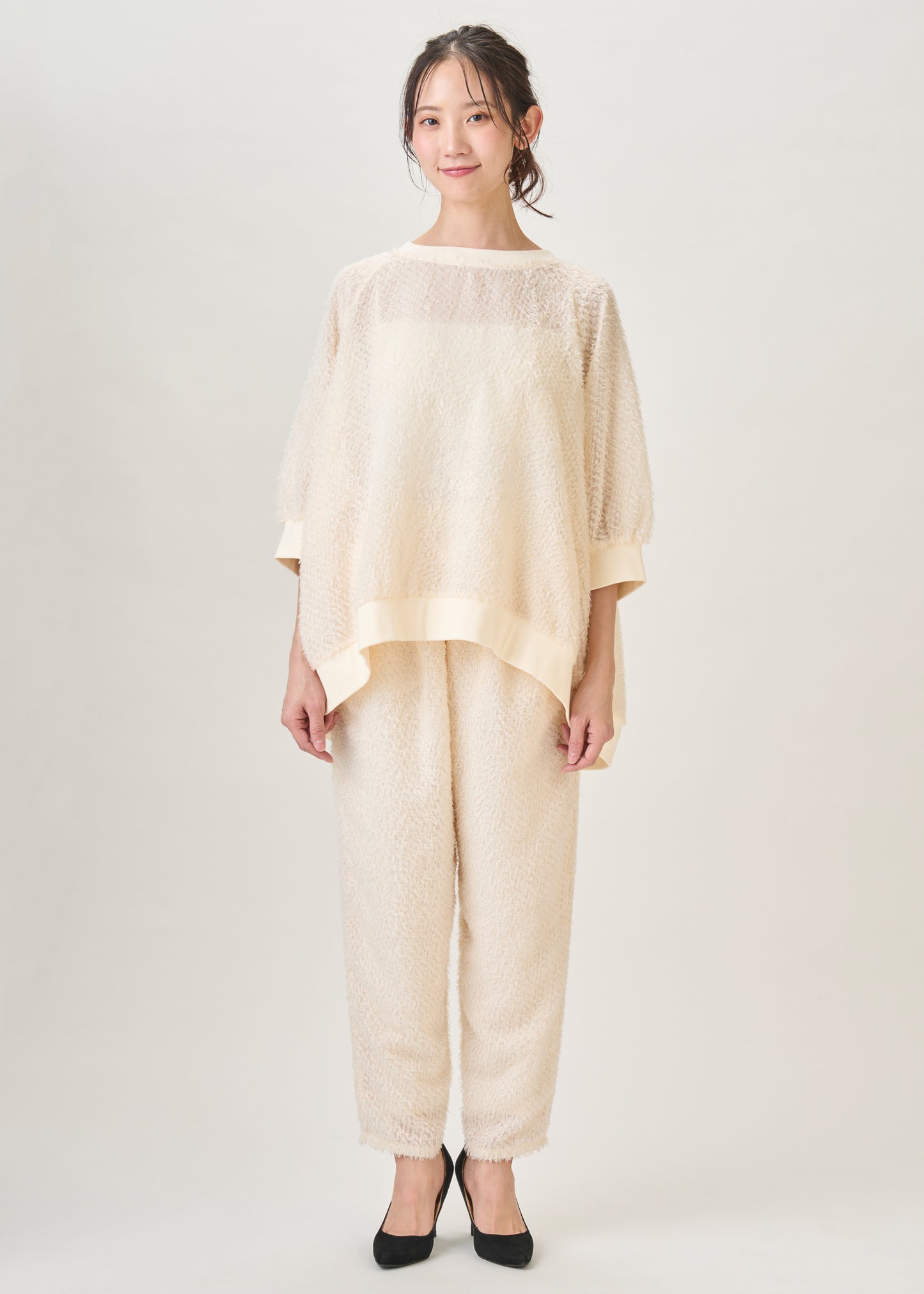 model：H160cm　size：M