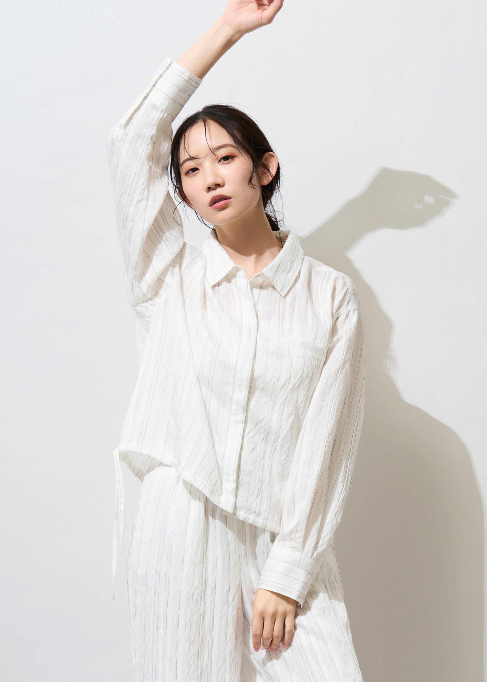 model：H160cm　size：M